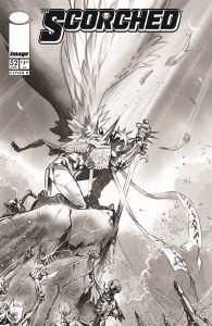 Spawn Scorched #52 Cvr B Ig Guara B&amp;W Variant