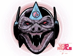 Void Rivals #31 Cvr F Andrea Milana &amp; Andres Juarez Die Cut Foil Mask Variant