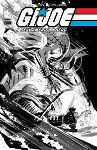 Gi Joe A Real American Hero #332 Cvr B Lee Weeks B&amp;W Variant