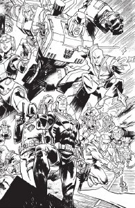 Destro #1 Connecting BW Variant