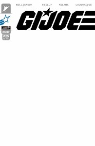 GI Joe #25 Blank Sketch Joe Variant