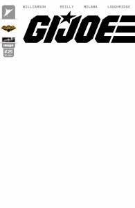 GI Joe #25 Blank Sketch Night Force Variant