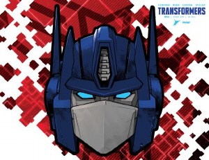 Transformers #25 Die Cut Mask Variant
