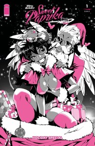 Sweet Paprika Black White &amp; Pink Holiday Special One-Shot Cvr B