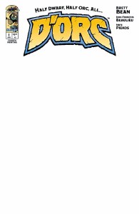 Dorc #1 4th Ptg Blank Sketch Variant