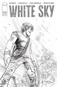 White Sky #6 Cvr C Jp Mavinga B&amp;W Variant