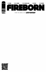 Fireborn #1 Blank Sketch Variant