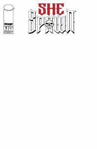 She-Spawn #1 Blank Sketch Variant