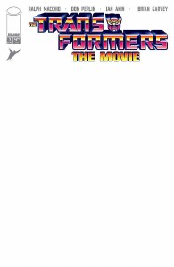 Transformers Movie 40th Anniversary #1 Blank Sketch Variant