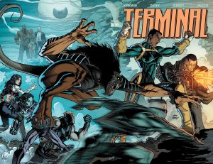 Terminal #1 Cvr M Andy Kubert &amp; Dave Mccaig Connecting Wraparound Chromium Variant