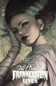 Universal Monsters Bride of Frankenstein Lives #1 Artgerm Foil Variant