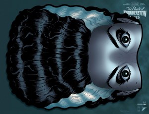 Universal Monsters Bride of Frankenstein Lives #1 Sook Die Cut Foil Variant