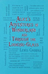 Alice's Adventures in Wonderland and Through the Looking Glass Word Cloud TP
