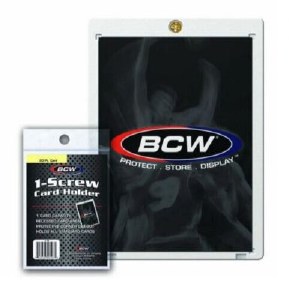 BCW 1 Screw Card Holder 20 Pt