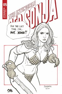 Invincible Red Sonja #5 Cvr D