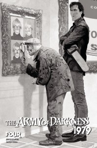 Army of Darkness 1979 #4 10 Copy Suydam B&amp;W Variant