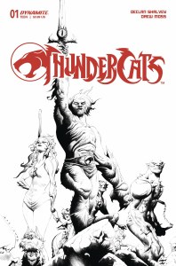 Thundercats #1 Lee BW Variant