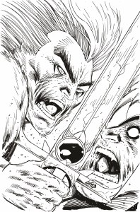 Thundercats #2 Liefeld BW Virgin Variant