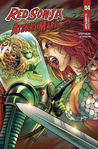 Red Sonja Attacks Mars #4 Cvr C