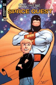 Space Ghost Jonny Quest Space Quest #4 10 Copy Variant