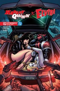 Harley Quinn x Elvira #2 Cvr B