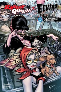 Harley Quinn x Elvira #6 Cvr B