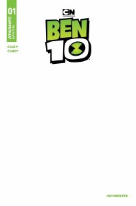 Ben 10 #1 Blank Sketch Variant