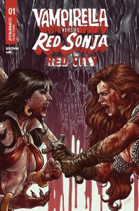 Vampirella vs Red Sonja Red City #1 Cvr B