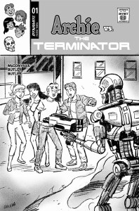 Archie vs Terminator #1 10 Copy Variant