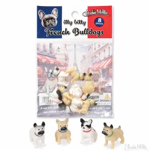 Itty Bitty French Bulldogs 8 Pc Set