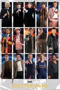 Dr Who Doctors Grid 24x36 Poster