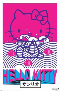 Hello Kitty Tokyo Rebel 24x36 Poster