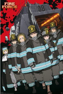 Fire Force Company 8 24x36 Poster