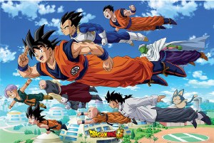 Dragon Ball Super Gokus Group Poster