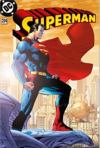 Superman #204 Jim Lee 24x36 Poster