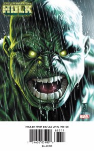 Hulk By Brooks Vinyl Poster