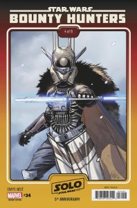 Star Wars Bounty Hunters #34 Solo 5th Anniversary Variant