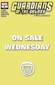 Guardians of the Galaxy #4 Marvel Wednesday Variant