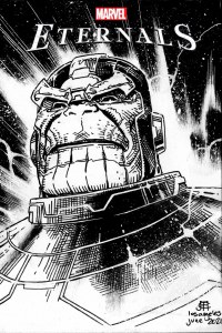 Eternals #9 Headshot Sketch Variant