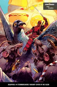Deadpool #4 Klein Variant