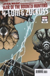 Star Wars War of the Bounty Hunters 4-Lom Zuckuss #1 Zama Variant