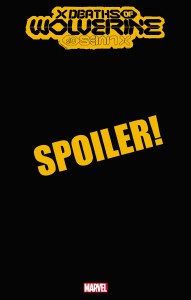 X Deaths of Wolverine #4 Spoiler Variant