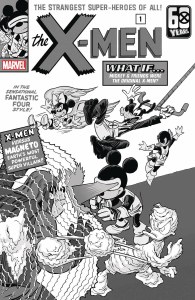 Amazing Spider-Man #43 Disney What If BW Variant