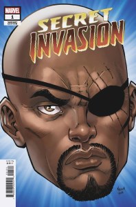 Secret Invasion #1 Headshot Variant