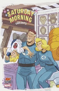 Fantastic Four #25 Saturday Morning Connecting Variant