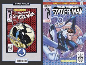 Miles Morales Spider-Man #29 Garron Homage Variant