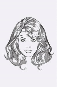 GODS #6 Brooks Headshot Sketch Variant