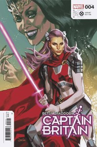 Betsy Braddock Captain Britain #4 Go Variant