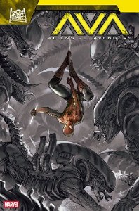 Aliens vs Avengers #4 Fong Variant