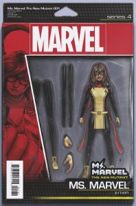 Ms Marvel New Mutant #1 Action Figure Variant